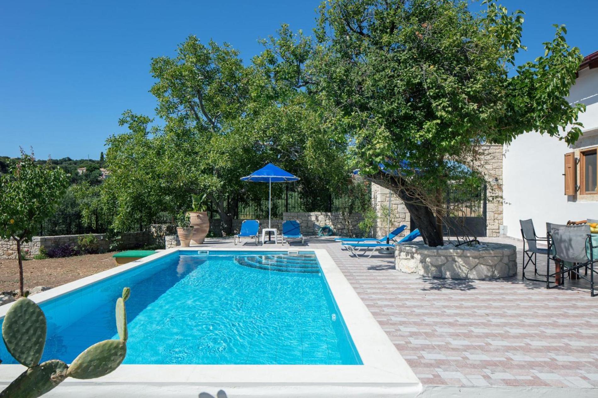 Silver Gem Villa With Private Pool Gerani Chanion Exterior foto